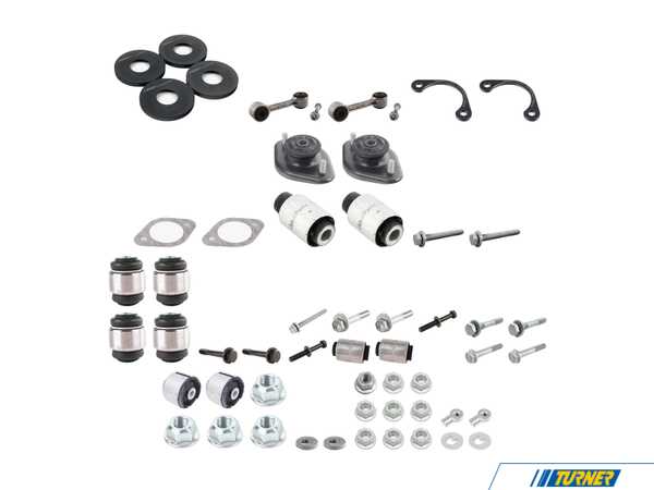 Packaged by Turner Turner Rear Suspension Refresh Kit - Level 1 - Z4 2.5i 3.0i/Si T33326770824KT