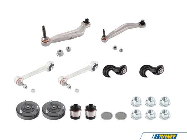 Packaged by Turner Turner Rear Suspension Refresh Kit - Level 1 - E39 540i (12/2001+ w/o EDC) T33326767748KT1