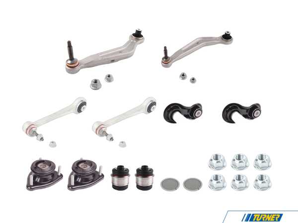 Packaged by Turner Turner Rear Suspension Refresh Kit - Level 1 - E39 540i Touring (12/2001+) T33326767748KT2