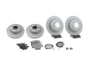 Rotor And Pad Replacement Package - Front And Rear - E82/88 128i (up To 10/2010)