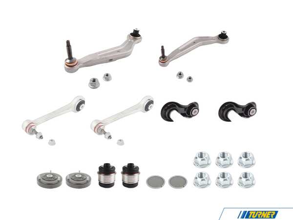 Packaged by Turner Turner Rear Suspension Refresh Kit - Level 1 - E39 540i Sedan (w/ EDC 12/2001+) T33326768791KT1