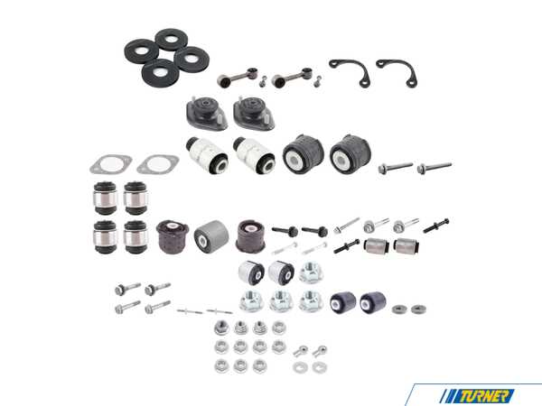 Packaged by Turner Turner Rear Suspension Refresh Kit - Level 2 - Z4 2.5i 3.0i/Si T33321092247KT