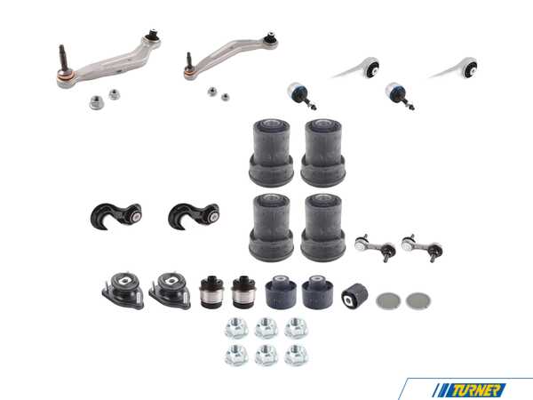 Packaged by Turner Turner Rear Suspension Refresh Kit - Level 2 - E39 540i Touring (up to 12/2001) T33521093416KT