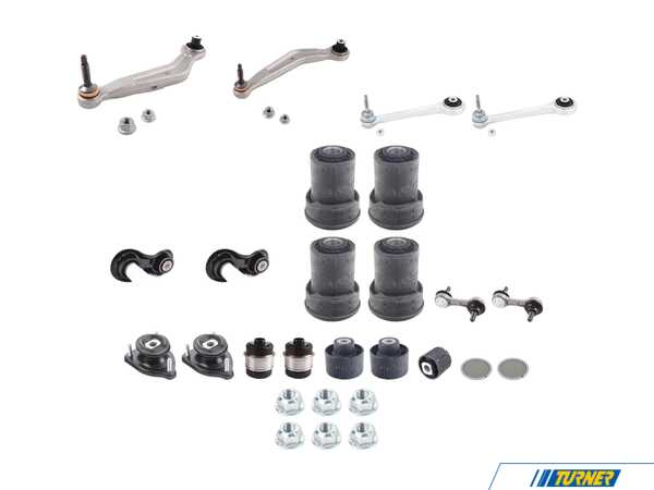 Packaged by Turner Turner Rear Suspension Refresh Kit - Level 2 - E39 540i Touring (12/2001+) T33521093416KT1