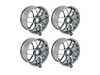 VMR 19" V710 Wheels - Square Set Of Four - Gun Metal v10089KT View 1