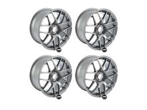 19" V710 Wheels - Square Set Of Four - Gun Metal