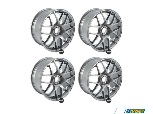 VMR 19" V710 Wheels - Square Set Of Four - Gun Metal v10089KT