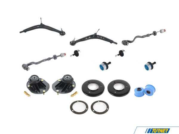 Packaged by Turner Turner Front Suspension Refresh Kit - Level 3 - E36 M3 S52 3.2L T31122228461KT6