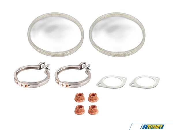 Packaged by Turner Downpipe Installation Kit - Both Pipes 3378TMS11KT
