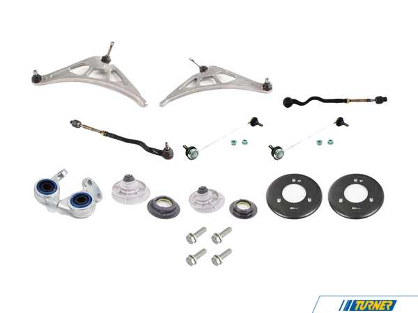 Packaged by Turner Turner Front Suspension Refresh Kit - Level 4 - E46 M3 T31122229453KT1