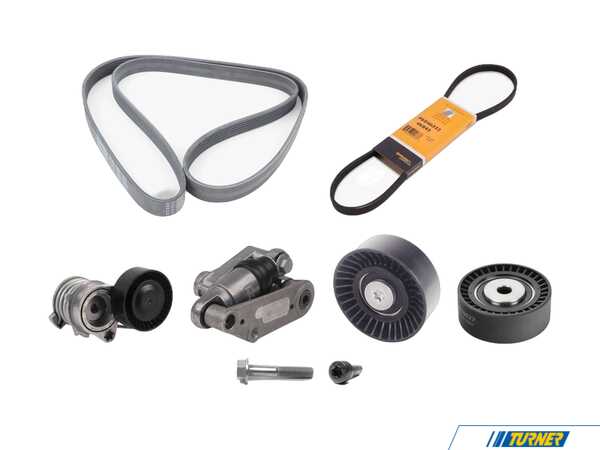 Packaged by Turner OEM Accessory Belt Service Kit - E60/61 525 530 PBTABE60M54KT