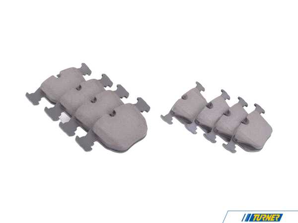 Textar OEM Textar Front & Rear Brake Pad Kit - E53 X5 34116761252tKT