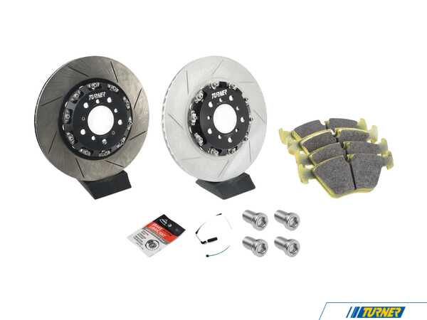 Packaged by Turner Turner TrackSport Brake Kit - Front - E46 M3 024120tmsbk1KT