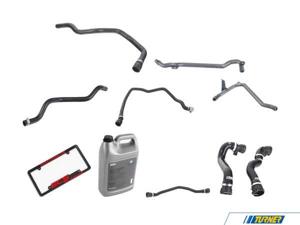 Packaged by Turner Complete Cooling System Hose Kit 11531436408KT3