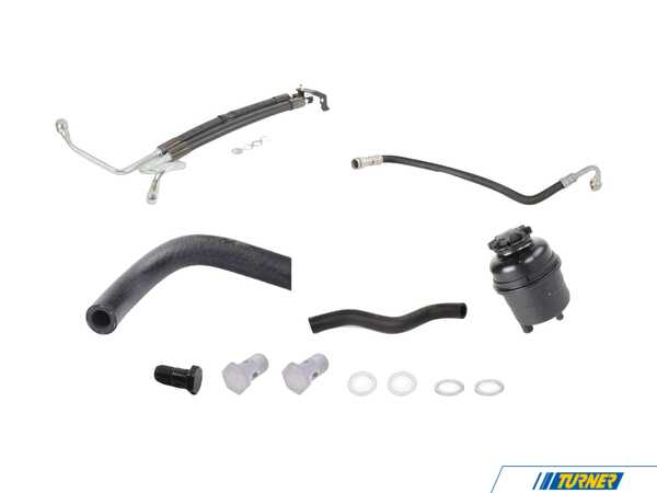 Packaged by Turner Turner Comprehensive Power Steering Service Kit - E46 M3 E46M3PSSKT3