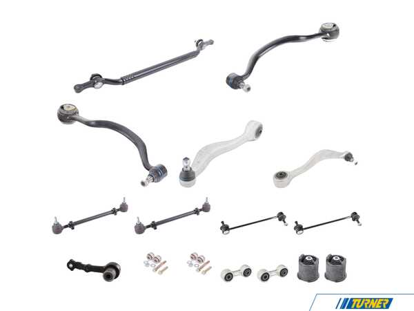 Packaged by Turner Complete 16-Piece Control Arm Kit - E32 E32CNTRLCMPLTKT