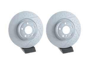 Rear Febi M Sport Dimpled Brake Rotors (345x24)(Pair) - F22 228, F30 328i/328iX, F32 428i/428iX (M Sport S2NHA)