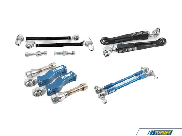 Packaged by Turner Turner Performance Adjustable Front Suspension Upgrade Kit - F3X, F2X F3XPERFSUSF2KT