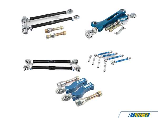 Packaged by Turner Turner Complete Performance Adjustable Suspension Upgrade Kit - F80 M3 F8XPERFSUSFR2KT