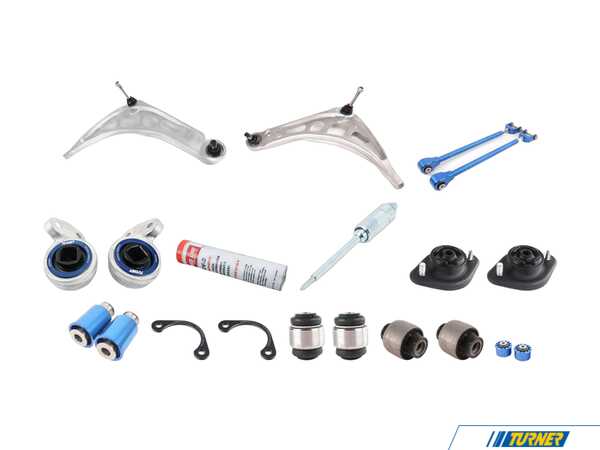 Packaged by Turner Front And Rear Performance Suspension Upgrade Kit - E46 Non M Convertible E46NONMPSOCOTKT