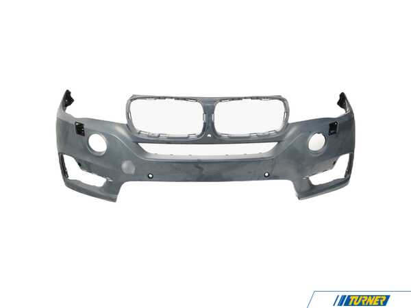 Genuine BMW Front Bumper Cover - Primed - Pma/Icam/Sra 51117378555KT