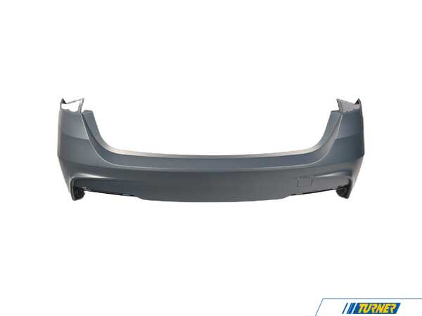 Genuine BMW Genuine BMW Bumper Trim Panel, Primered, Rear M - 51128056577 - F31 51128056577KT