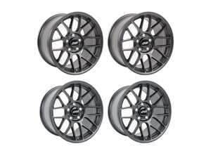 17" APEX ARC-8 Wheel Set - Satin Black