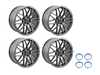 Tekniform 19" Tekniform Style 006 - Square Set Of Four 006-6-TSLAKT View 1