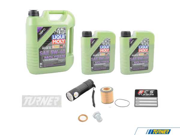 Packaged by Turner Liqui Moly MolyGen Oil Change Kit / Inspection I 114275663271KT