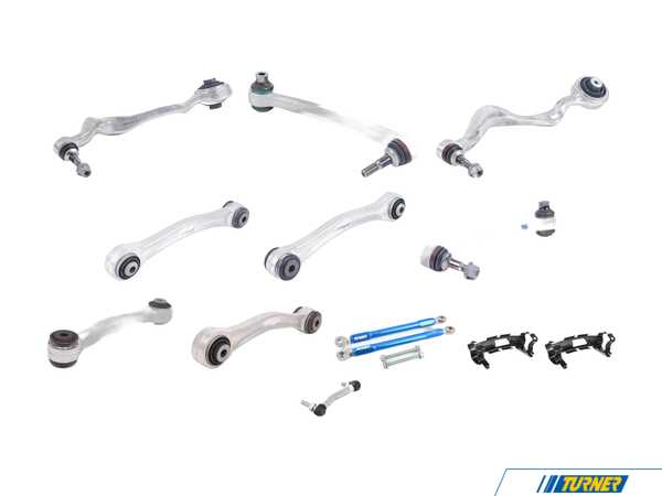Packaged by Turner M3/1M Front and rear Control Arm Upgrade Kit 37142283867KT