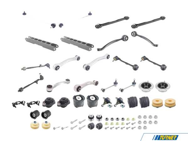 Packaged by Turner Front And Rear Suspension Refresh Kit HD - Level 3 31126768989-KT