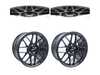 APEX Wheels 18" APEX ARC-8 Staggered Wheel Set - Satin Black arc818895sbKT View 1