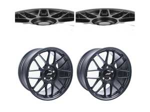 18" APEX ARC-8 Staggered Wheel Set - Satin Black