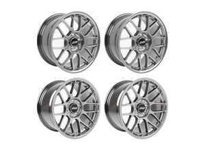 17" APEX ARC-8 Staggered Wheel Set - Hyper Black