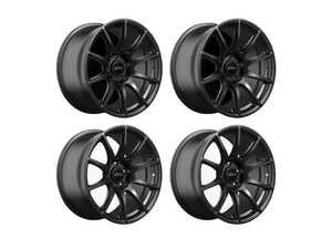 18" APEX SM-10 Staggered Wheel Set - Satin Black