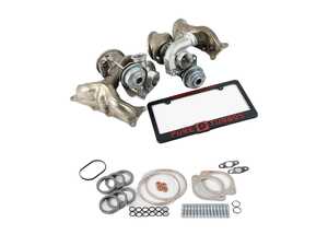 Pure Turbos N54 Stage 2 "Hi-Flow" Turbo Upgrade w/ Installation Kit - E9X 335i/is/xi N54 3.0L