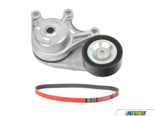 Packaged by Turner Accessory Belt Service Kit w/ Kevlar Reinforced Belt - F3X F10 N20 2.0L 11287618848TKT