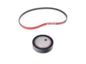 A/C Accessory Belt Service Kit W/ Kevlar Reinforced Belt - E36 318i 318is M42
