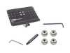 ECS License Plate Adapter For E53 Light Mount Bar e53flm-lpaKT View 1