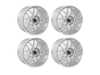 APEX Wheels APEX ARC-8 18" Square Wheel Set - Race Silver arc818952274rsKT View 1