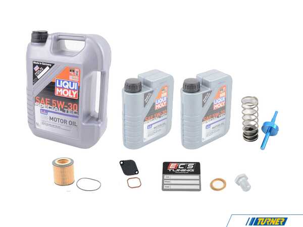 Packaged by Turner Low-Temperature N54 Oil Thermostat Overhaul Kit 090766ECS09KT2