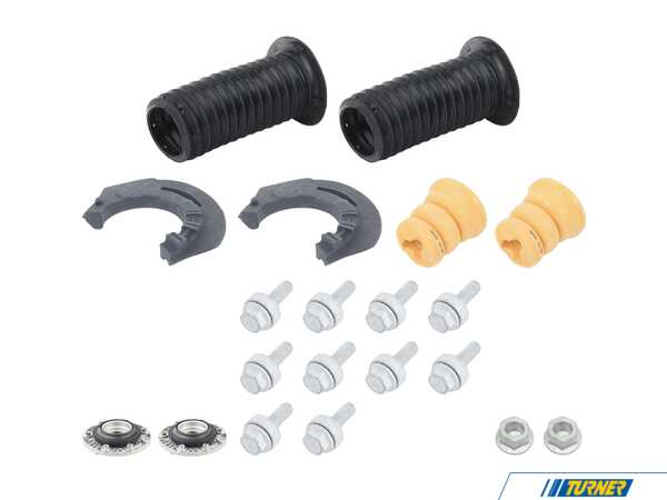 Packaged by Turner Coilover Installation/Cup Kit - Front - 5-Bolt Strut Mount 31306881929KT4