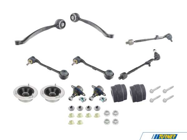 Packaged by Turner Turner Front Suspension Refresh Kit - Level 2 - E90/91/92 325/328/330/335 xDrive 31126768983-KT