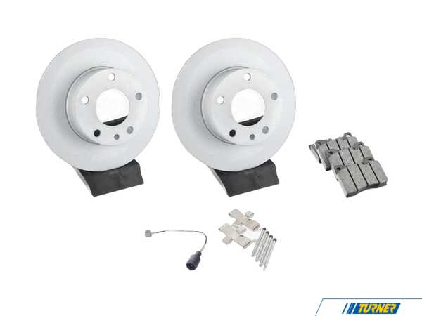 Packaged by Turner Front Brake Service Kit - E12 528i 530i 34111159261KT2