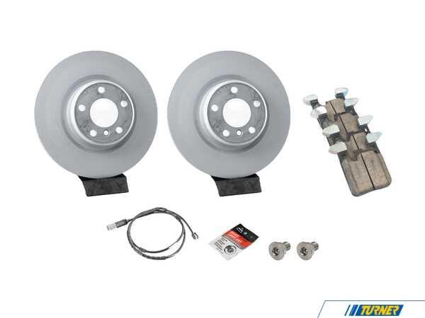 Packaged by Turner Rear Brake Service Kit - F22 F23 M235i, M235i xDrive M235IRRPSKTKT2