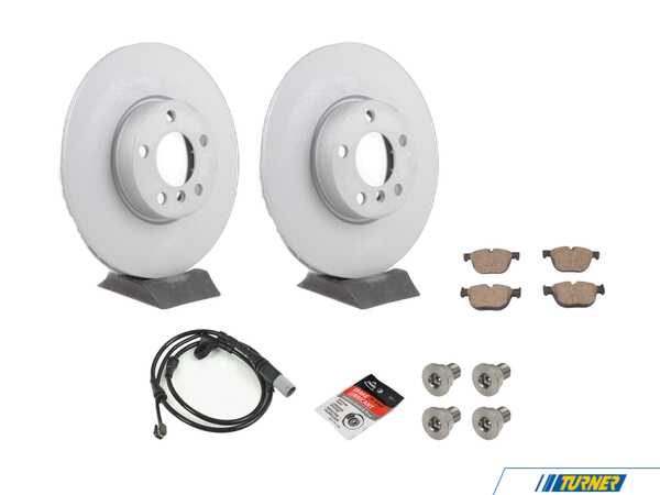 Packaged by Turner Front Brake Service Kit - E70/E71, F15/F16 X5 X6 xDrive35i 34116857096KT3