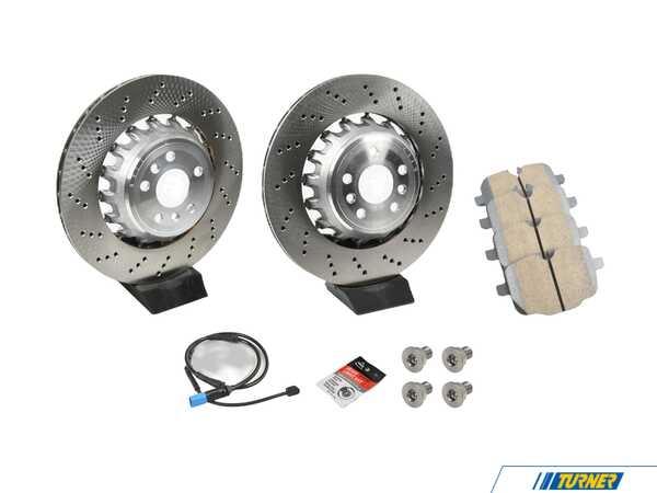 Packaged by Turner Rear Brake Service Kit - F97 X3M F98 X4M 34118054828KT2