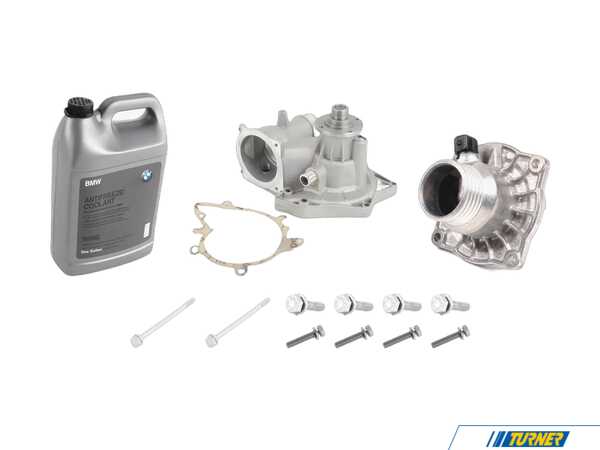 Packaged by Turner Water Pump & Thermostat Replacement Kit - E39 540i, E38 740i/iL M62 11510393340KT3