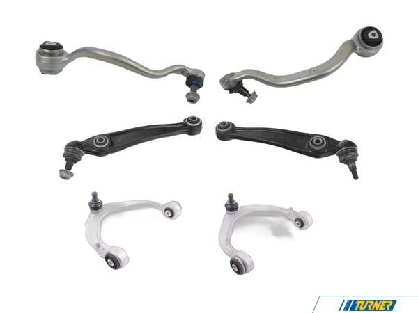 Packaged by Turner 6-Piece Front Control Arm Replacement Kit - E70/E71 X5 X6 31126863785KT5