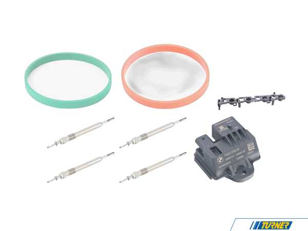 Packaged by Turner Glow Plug Service Kit - BMW N47 2.0L N47IGNKT